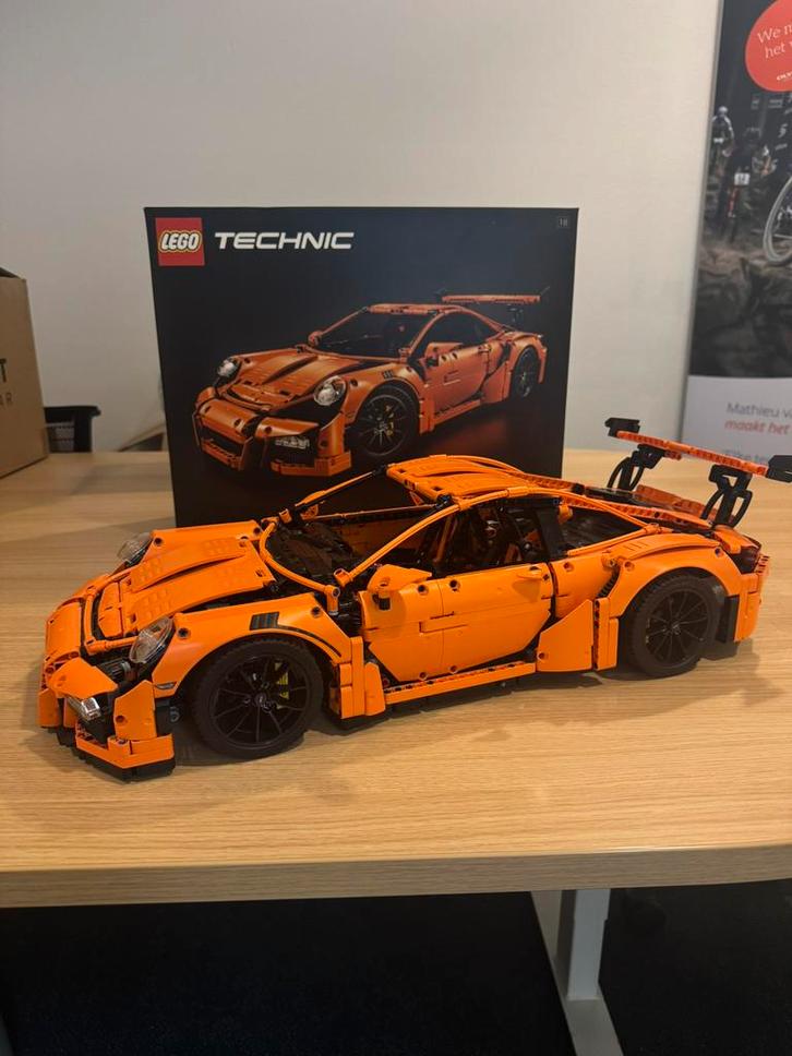 LEGO Porsche 911 GT3 RS (42056) – Gebouwd & Compleet, Kinderen en Baby's, Speelgoed | Duplo en Lego, Zo goed als nieuw, Lego, Complete set