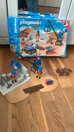 Playmobil Bouwplaats met Kraan 6144, Ophalen of Verzenden, Gebruikt, Complete set