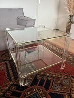 Vintage Regency Hollywood Salontafel Jaren 60, Huis en Inrichting, Tafels | Salontafels, Ophalen, Gebruikt, 50 tot 100 cm, Vierkant