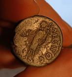 5034 - 2e -1e eeuw v Chr. - Bodemvondst-Griekse bronzen munt, Antiek en Kunst, Antiek | Overige Antiek, Ophalen of Verzenden