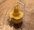 Bijenwas kaars pompoen met hoed 40 gram, Ophalen of Verzenden, Nieuw, Overige materialen, Minder dan 25 cm