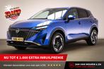 Nissan Qashqai 1.3 MHEV Xtronic N-Connecta | COLD PACK | STU, Stof, 4 cilinders, Met garantie (alle), Blauw