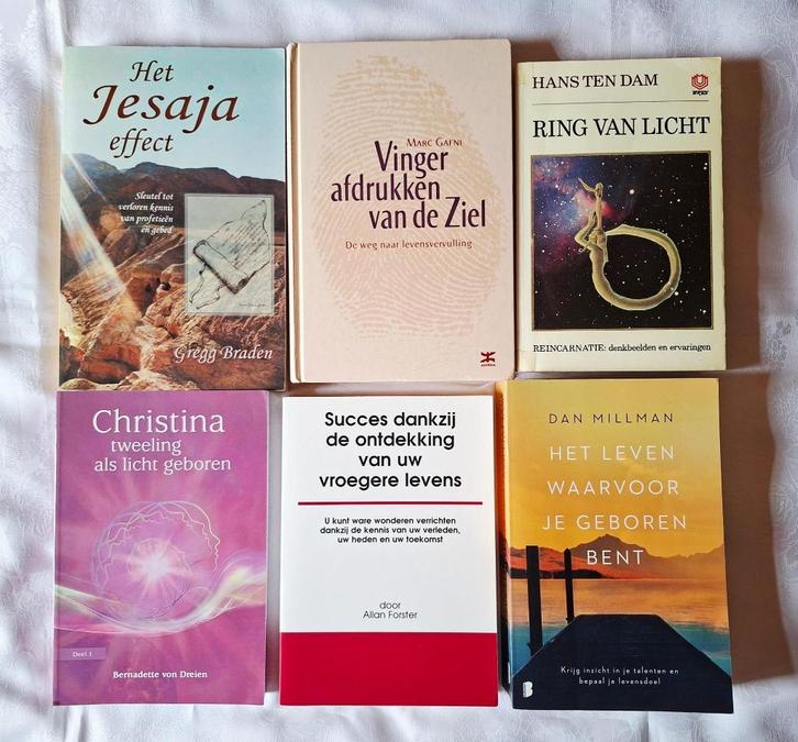 reïncarnatie De Ziel Jesaja-Effect Vingerafdrukken Licht, Boeken, Esoterie en Spiritualiteit, Zo goed als nieuw, Overige typen