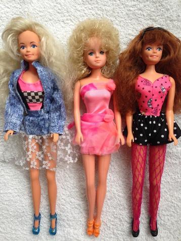 💗3 Leuke Vintage Clone BARBIE's o.a 2 van LUCKY.  beschikbaar voor biedingen