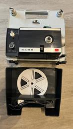 Elmo gp-e 8mm projector incl. projectiescherm, Ophalen, Gebruikt, Met scherm
