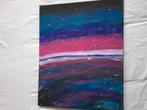 Zelfgemaakt schilderij universum, Ophalen of Verzenden