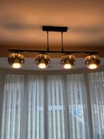 Hanglamp Plafond 4-delig ZGAN, Huis en Inrichting, Lampen | Hanglampen, Ophalen of Verzenden, Zo goed als nieuw, Glas, 75 cm of meer