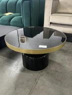 Zuiver Glam salontafel zwart | Van €469, nu, Huis en Inrichting, 50 tot 100 cm, Rond, Nieuw, Zuiver