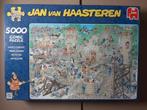 Jan van haasteren puzzel 5000 stukjes de middeleeuwen, Ophalen of Verzenden, Meer dan 1500 stukjes, Zo goed als nieuw