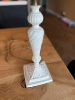 Set van 2 Tafellampjes met Bloemenmotief, Huis en Inrichting, Lampen | Tafellampen, Ophalen, Barok, Stof, Zo goed als nieuw