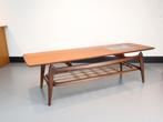 Louis van Teeffelen voor Webé salontafel teak, Ophalen, ., Teakhout, 50 tot 100 cm