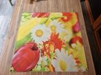 Tuinposter Bloemen / Tulp 80 x 80 cm, Ophalen of Verzenden, Gebruikt