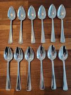 Haags lofje SOLA 110 verzilverd dessertlepels 12 stuks, Huis en Inrichting, Keuken | Bestek, Ophalen of Verzenden, Zo goed als nieuw
