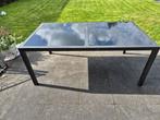 Tuintafel, Tuin en Terras, Ophalen, Gebruikt, Rechthoekig, Metaal