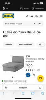 Ikea Kivik chaise longue - zonder hoes!, Ophalen, Eenpersoons, 100 tot 125 cm, Zo goed als nieuw