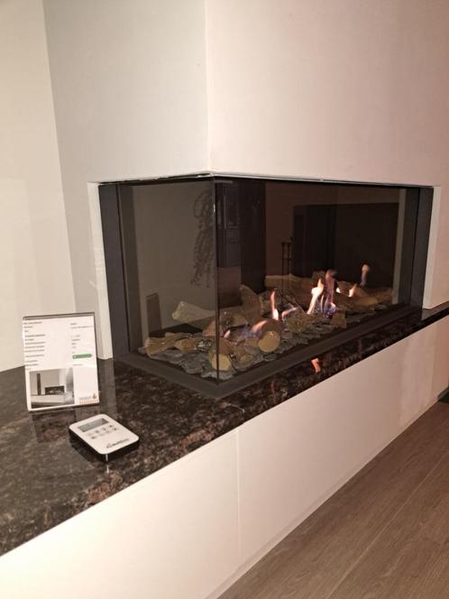 Bellfires Corner Bell Medium - Showroommodel 70% korting!, Huis en Inrichting, Kachels, Zo goed als nieuw, Inbouw, Gaskachel, Gas