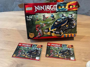 LEGO Ninjago 70625 - lege doos met handleiding beschikbaar voor biedingen