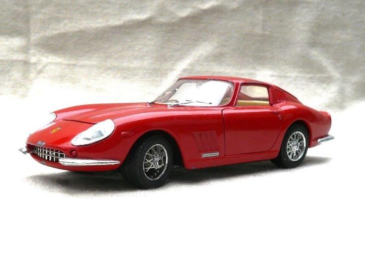 Bburago 1501 - Ferrari 275 GTB/4 1966 1/24, Hobby en Vrije tijd, Modelauto's | 1:24, Gebruikt, Auto, Bburago, Ophalen of Verzenden