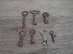 bodemvondsten lot sleutels 7 stuks, Ophalen of Verzenden