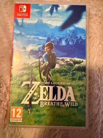 Nintendo switch zelda breath of the wild beschikbaar voor biedingen
