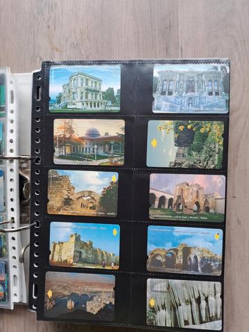 10 telefoonkaarten Turkije met oude gebouwen beschikbaar voor biedingen