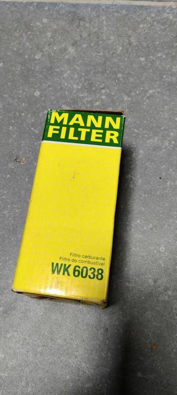 MANN WK6038 Brandstoffilter diverse Volvo beschikbaar voor biedingen