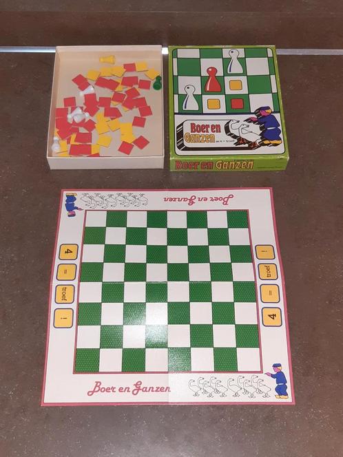 Vintage boer en ganzen Hema, Hobby en Vrije tijd, Gezelschapsspellen | Bordspellen, Ophalen of Verzenden
