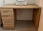 Bureau met ladenblok - 110x60x74 cm, Huis en Inrichting, Kasten | Ladekasten, Ophalen, Kunststof, Gebruikt, 100 tot 150 cm