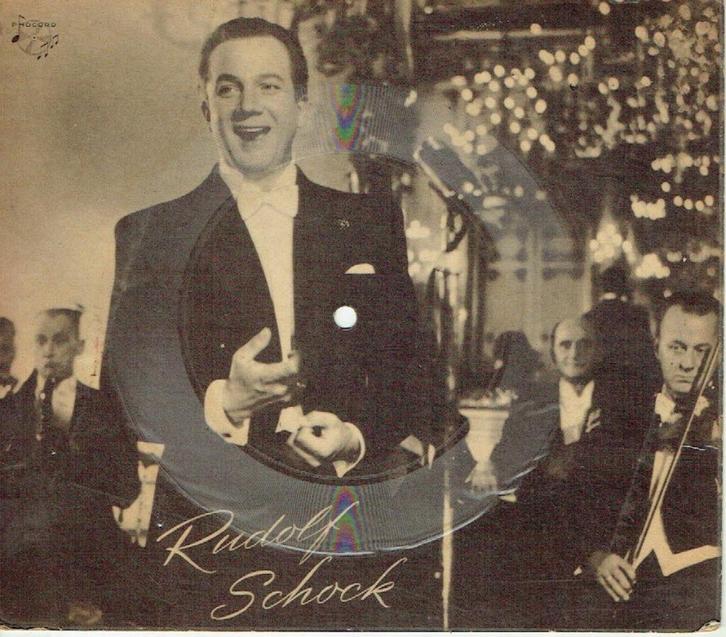 Rudolf Schock - Picture Disc, Postcard, Cd's en Dvd's, Vinyl | Overige Vinyl, Zo goed als nieuw, Overige formaten, Verzenden
