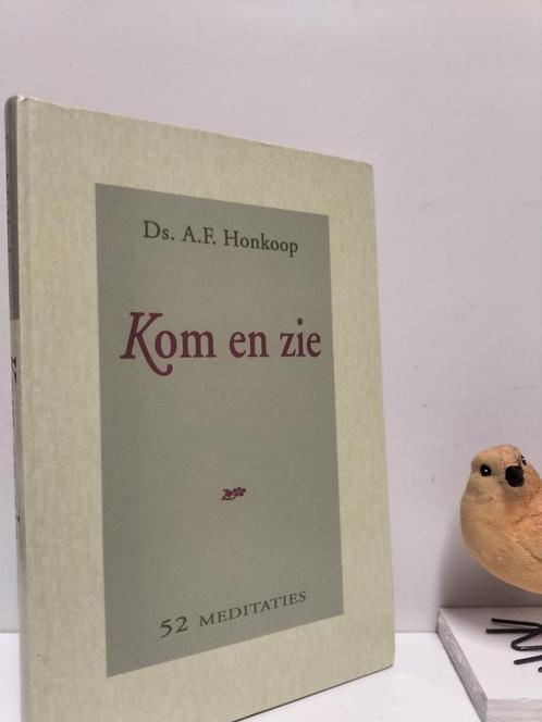 Honkoop, Ds. A.F.; Kom en zie, Boeken, Godsdienst en Theologie, Gelezen, Christendom | Protestants, Ophalen of Verzenden
