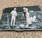 Porselein wandplaquette, Antiek en Kunst, Antiek | Porselein, Ophalen of Verzenden