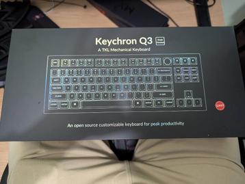 Silent Gaming Keyboard Keychron Q3M3 knob + keycaps + switch beschikbaar voor biedingen