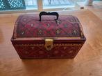 Luxe blik, rood met goudkleur, Ophalen of Verzenden, Gebruikt, Overige, Overige merken