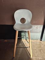 Rexite Olivia Woods design barkruk wit - Zithoogte 67cm, Huis en Inrichting, Barkrukken, -, -, 60 tot 90 cm, Zo goed als nieuw