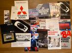 18x Mitsubishi folder/brochure jaren 80 div modellen, Ophalen of Verzenden, Zo goed als nieuw, Mitsubishi