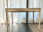 Franse brocante tafel te koop, Huis en Inrichting, Ophalen, Zo goed als nieuw, Rechthoekig