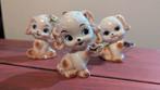 Vintage 50s Puppy porselein Kitsch, Verzamelen, Beelden en Beeldjes, Ophalen of Verzenden
