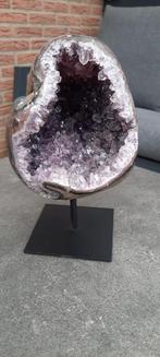 Amethist geode, Verzamelen, Mineralen en Fossielen, Ophalen, Mineraal