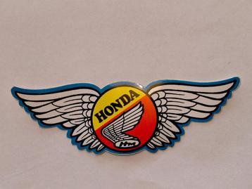 Honda motor auto motoren logo sticker vleugels wings 2 beschikbaar voor biedingen