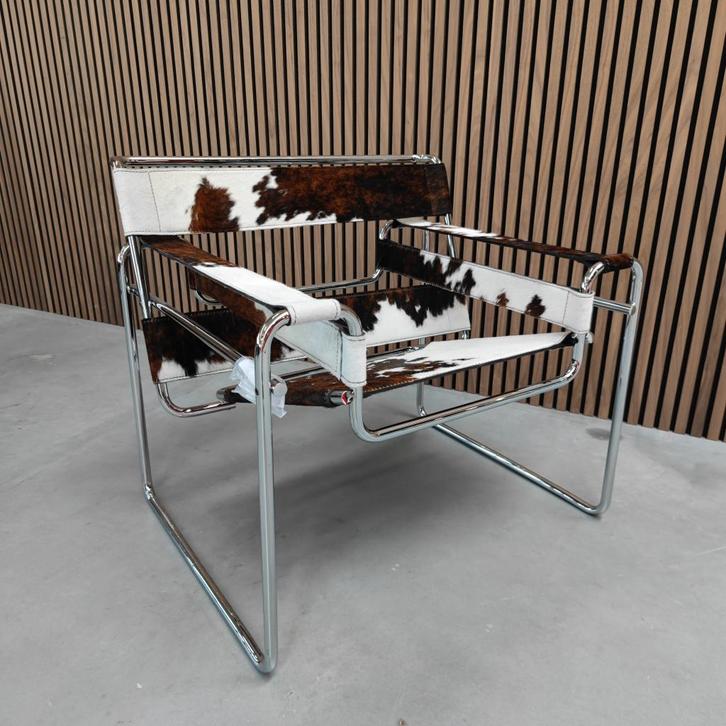 Knoll Wassily chair - Tricolore, Antiek en Kunst, Antiek | Meubels | Stoelen en Banken, Ophalen of Verzenden