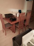Te koop eethoek plus 4 stoelen en d meer, Huis en Inrichting, Complete eetkamers, Ophalen, Gebruikt