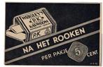 2 WRIGLEY's P.K. KAUWGOM 5ct  Per Pakje Advertenties 1937, Verzamelen, Verzenden, Zo goed als nieuw, Overige typen