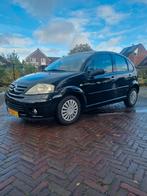 Citroën C3 exclusive 2008 Zwart, Auto's, Voorwielaandrijving, Metallic lak, Stof, Zwart