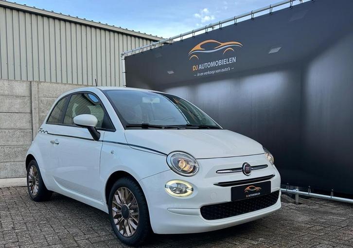 Fiat 500 automaat, Auto's, Fiat, Bedrijf, ABS, Airbags, Airconditioning, Bluetooth, Boordcomputer, Centrale vergrendeling, Elektrische buitenspiegels