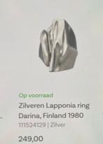 Lapponia zilveren ring, Sieraden, Tassen en Uiterlijk, Ringen, Ophalen, Zo goed als nieuw, Dame of Heer, Zilver