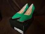 Suede pumps maat 46, groen, Pumps, Nieuw, Groen, Intofortysix