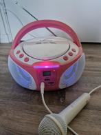 Lenco radio cd speler met microfoon. Met discolampen, Ophalen, Zo goed als nieuw, Overige merken, Met radio
