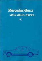 Brochure Mercedes 280S , 280 SE , 280 SEL 1983, Gelezen, Ophalen of Verzenden, Mercedes