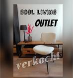 Eetkamerstoel Ted Ivory, metalen poten. Nu met €70,=korting, Ophalen, Overige kleuren, Zo goed als nieuw, Metaal