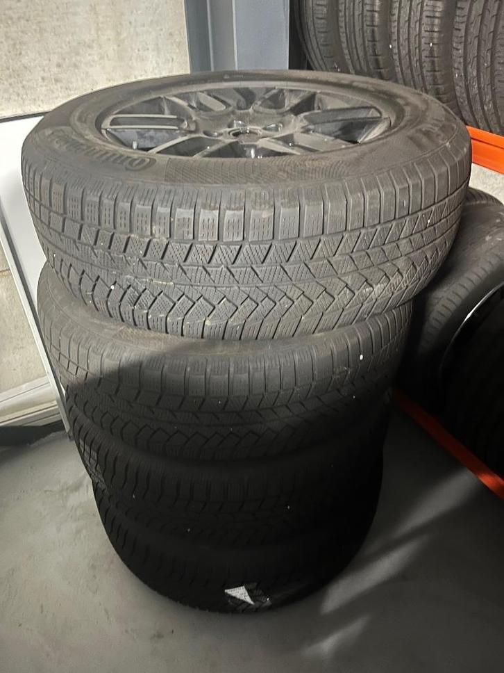 winterset banden en orginele velgen landrover defender, Auto-onderdelen, Banden en Velgen, Banden en Velgen, Winterbanden, 19 inch